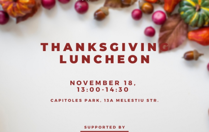 Thanksgiving Luncheon with H.E. Mr. Kent Logsdon, ...